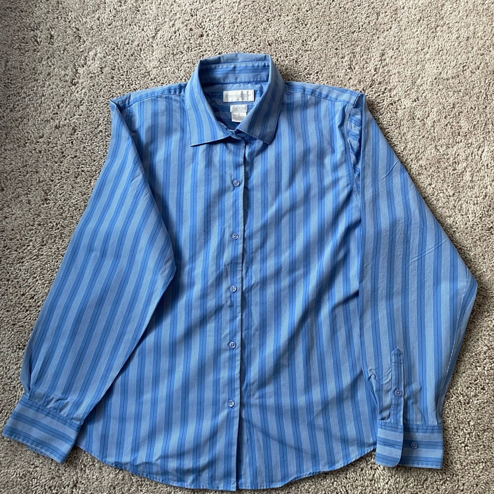Blue Striped Shirt